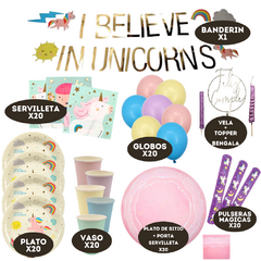 Kit Cumpleaños Unicornio - comprar online