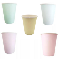 Vasos Polipapel Surtidos Pastel - comprar online