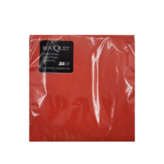 Servilleta Rojo Tissue X 25 U