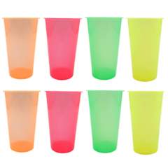 Vaso Geo Flexible Fluo X10 Unidades - comprar online