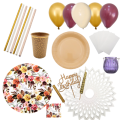 Kit Deco Celebracion Boho Deluxe - Planeta Fiesta