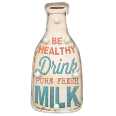 Cartel Luminoso Drink Milk - comprar online