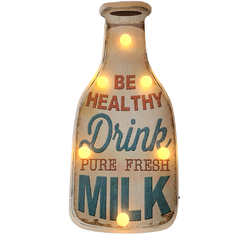 Cartel Luminoso Drink Milk