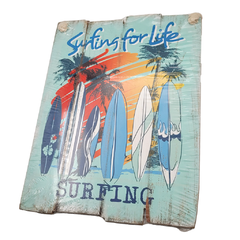 Cuadro Surfing For Life - comprar online
