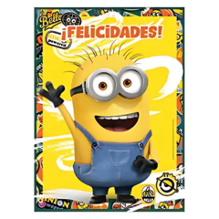 Afiche Felicidades x1 Minions