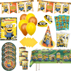 Kit Combo Cumple Fiesta Minion