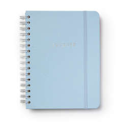 Planner Permanente Cicero Wire-o - Pastel - Semanal A5 - Azul