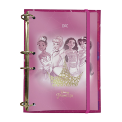 Fichário Caderno Argolado Disney Princesas Dac