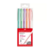 Caneta Esferográfica Faber-Castell Trilux Style Colors 5 Cores