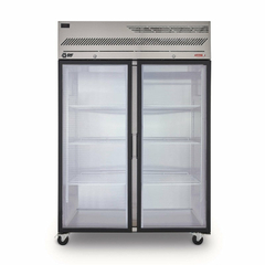 RG-1300 Refrigerador acero inoxidable 2 puertas cr