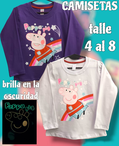 Remeras personalizadas de peppa pig hotsell