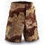 Bermuda De Combate Ripstop Cargo Camuflado Desert 4 Colores "Algodón/Poliéster"