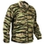 Chaquetilla De Gabardina Táctico Corte Bdu Camuflado Tiger "Algodón"