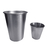 Juego De 2 Vasos De Acero Inoxidable 350ml Y 70ml