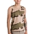 Musculosa Americana Camufladas De Jersey 100% Algodón