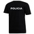 Remera Estampada "Policía Policía" Negro en internet