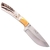 Cuchillo Yarará Modelo "Lince" Hoja 10 Cm Con Funda De Cuero - buy online