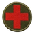 Escudo Bordados Cruz Roja Redondo - comprar online
