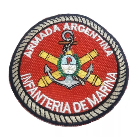 Escudo Bordados Infantería De Marina Armada Argentina