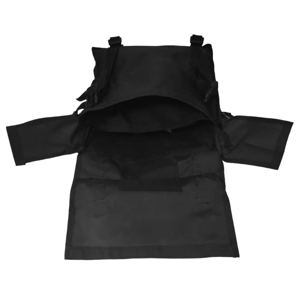 Bolso Morral Cuadrado Con Una Divisiones La Ardilla