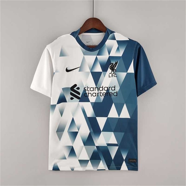 Camiseta de Entrenamiento Liverpool 2021 Blanco