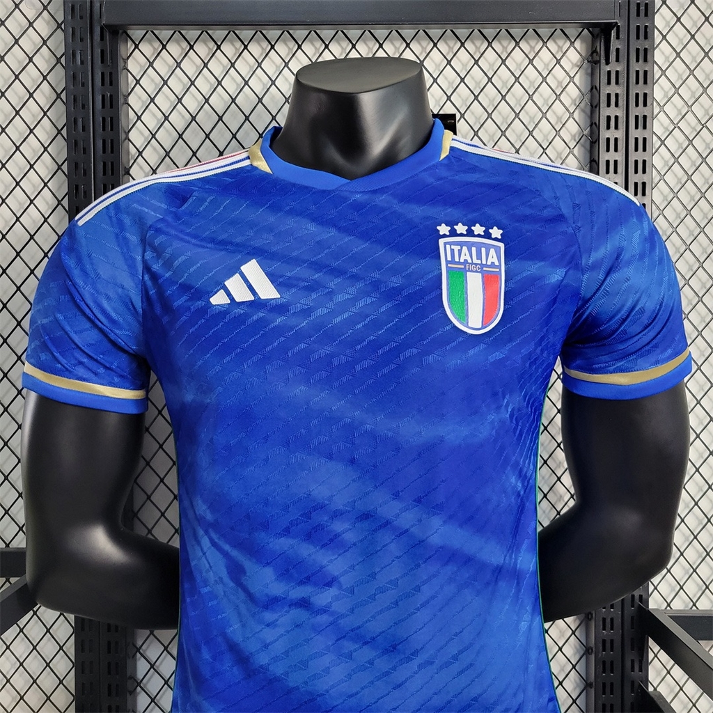 Camiseta Titular Versión Jugador Italia 2023