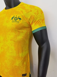 Camiseta Titular Versión Jugador Australia 2022 - tienda online