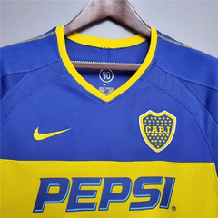Camiseta Titular Retro Boca Juniors 03-04 (Entrega Inmediata) en internet