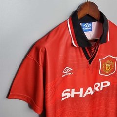 Camiseta Titular Retro Manchester United 94-96 - tienda online