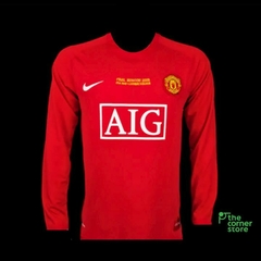 Camiseta Manga Larga Manchester United 07-08 UCL Final
