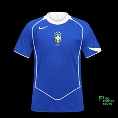 Camiseta suplente de fútbol de la selección de Brasil, utilizada en el año 2004