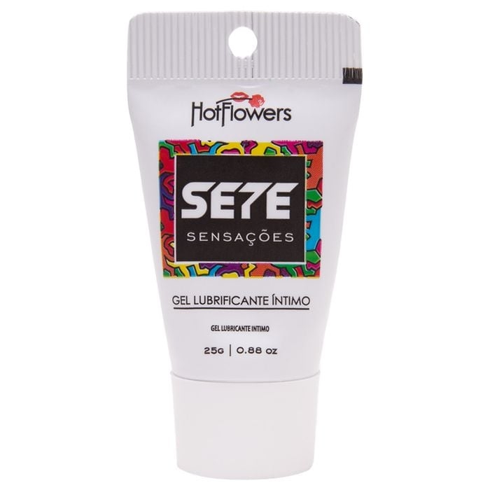 Gel Deslizante Lubri-ficante Sete 7 Sensações Hot Flowers 25g E