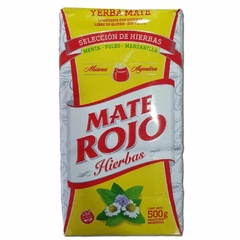 YERBA MATE MATE ROJO CON HIERBAS 500 GR