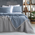 Cover Queen Size Liso Matelaseado Premium Gris - Palette