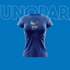 Camiseta de Engenharia Mecânica Baby Look Unopar