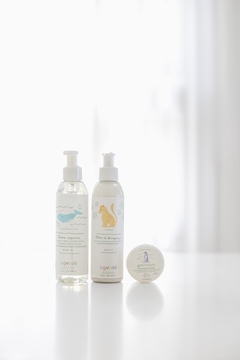 Set RN (Recién Nacidos) Oleo Limpieza, Pomada Pañal y Espuma & Shampoo Natural