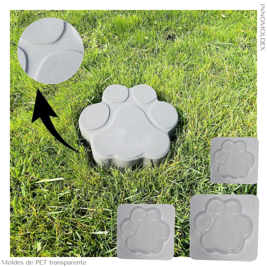 Kit de 6 Moldes de PET Kaap Panel Decorativo 3D Para Vaciado de Yeso,  Cemento, Concreto, Hormigón o Resina