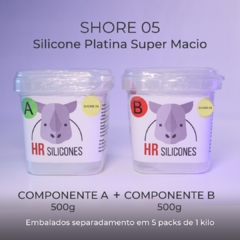 Borracha De Silicone Platina Shore 05 - 1kg - comprar online