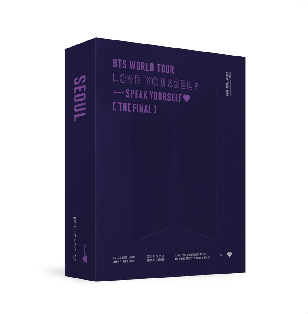 BLU-RAY] BTS WORLD TOUR 'LOVE YOURSELF : SPEAK YOURSELF' [THE FINAL]