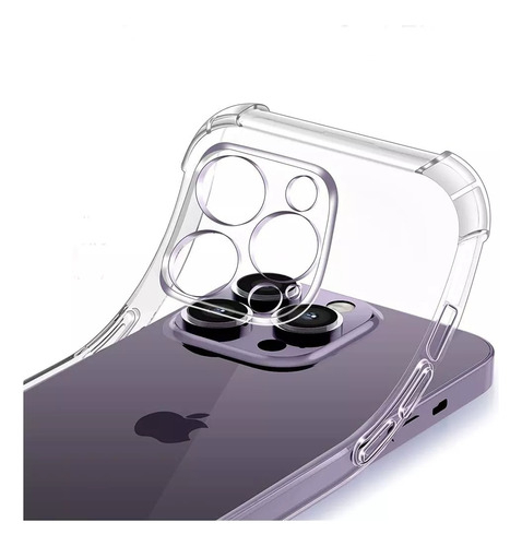 Funda Para iPhone 15 15 Pro Max Anti Golpes + Film Hidrogel