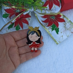 Menina de Natal - Laço - comprar online