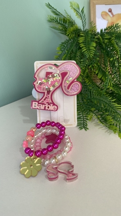 Kit hair clips barbie