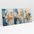Imagem do 3R - Quadro Decorativo Flores Abstratas em Pinceladas Soft