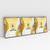 Kit com 3 Quadros Decorativos Personalizados Quadrados - comprar online