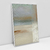 Quadro Decorativo Abstract Beach Soft Tones Praia Abstrata em Tons Suaves II