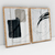 Quadro Decorativo Abstrato Always Remember Me + Black Scratch - Karine Tonial - Kit com 2 Quadros - comprar online