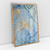 Quadro Decorativo Abstrato Azul Maya - comprar online