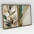 Quadro Decorativo Abstrato Beige Leaves and Green Kit de 2 Quadros - loja online