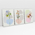 Imagem do Quadro Decorativo Abstrato Botanical Flowers - Ana Ifanger - Kit de 3 Telas