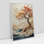 Quadro Decorativo Abstrato Coast Tree - Bimper - Quadros Decorativos